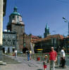 widok na Bram Krakowsk
